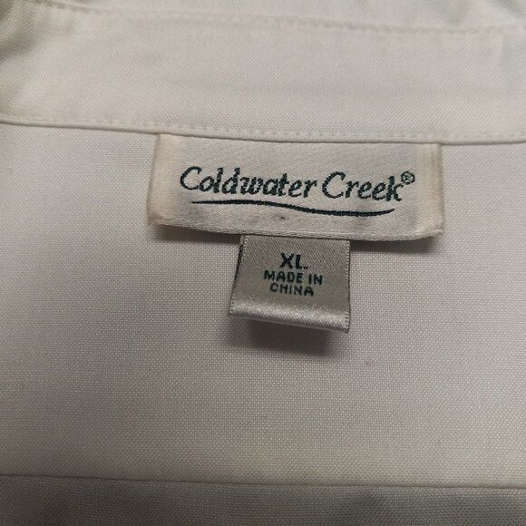Colwater Creek Awesome White Shirt - Picture 2 of 6